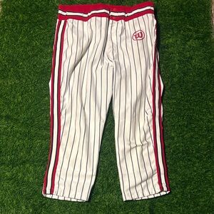Vintage Wilson Striped Red and White Baseball Pants Size 42